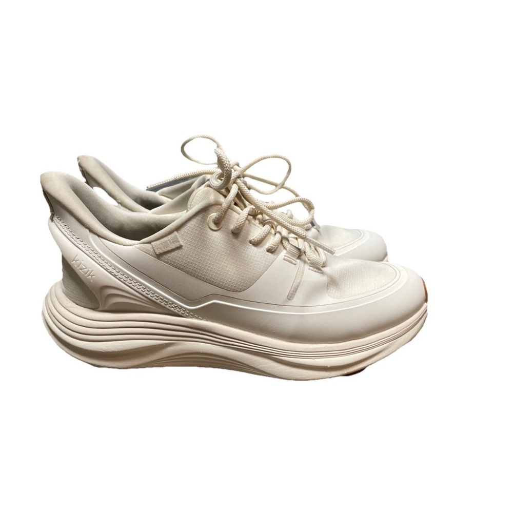 Kizik Women’s Size 8 London AT All Terrain Sneaker Tennis Show In Pristine White - Picture 2 of 10